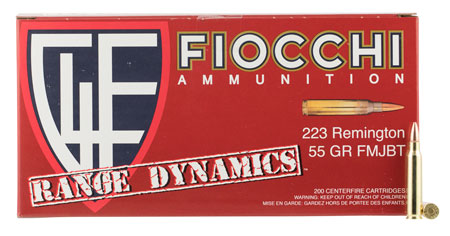 (image for) Fiocchi 223ARD Range Dynamics 223 Remington/5.56 NATO - 1000 Rnd - Click Image to Close