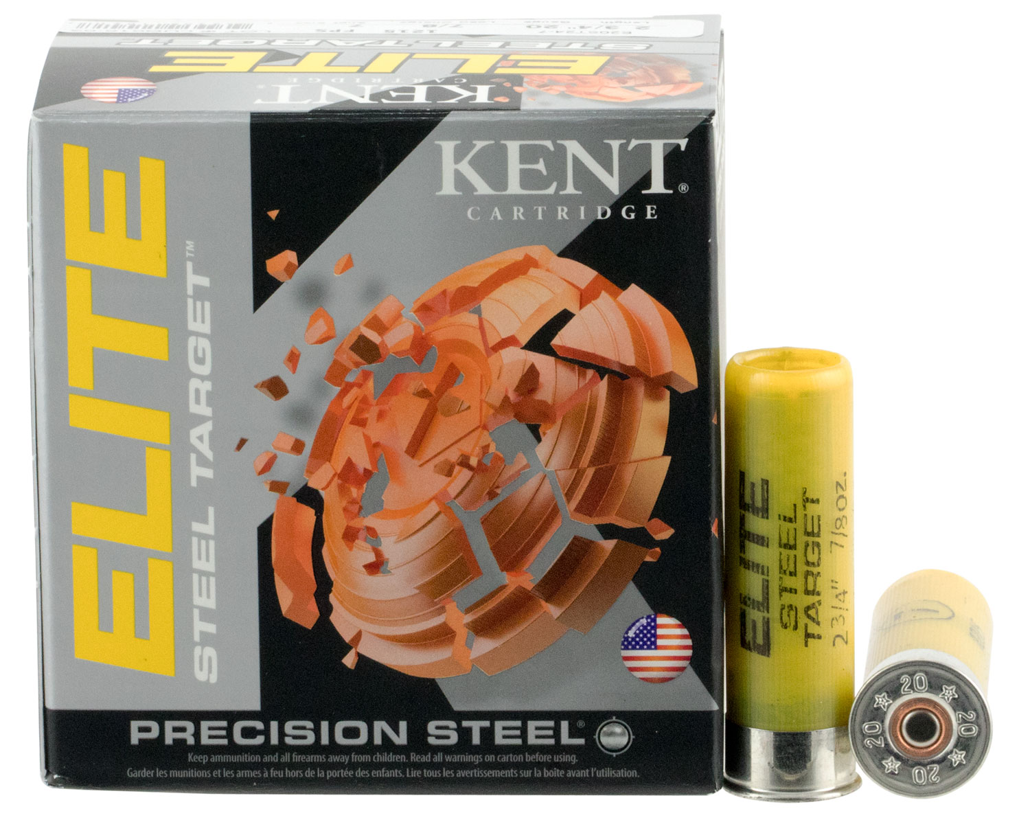 (image for) Kent Cartridge E20ST247 Steel 20Ga 2.75" 7/8 oz - 250 Shells - Click Image to Close