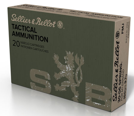(image for) Sellier & Bellot SB3006M2 30-06 150 GR FMJ - 20 Rounds