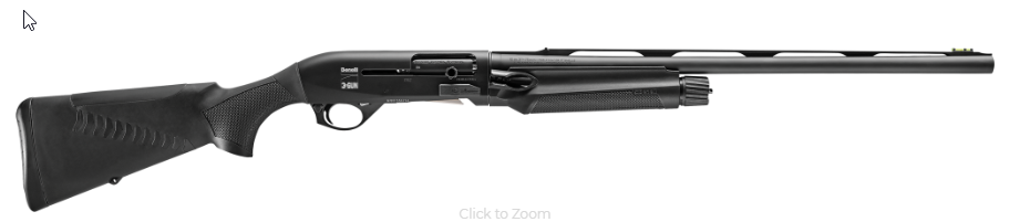 (image for) Benelli M2 3-Gun 12GA 3" 24" Black 3+1 Semi-Auto Shotgun 11022