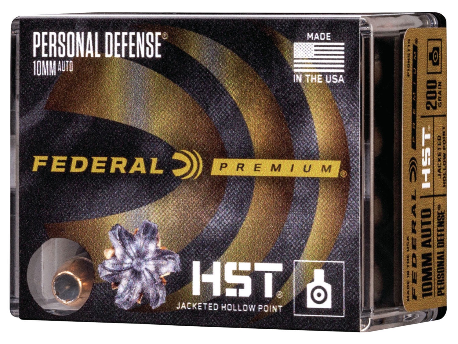 (image for) Federal P10HST1S 10mm 200 gr HST JHP - 200 Rounds - Click Image to Close
