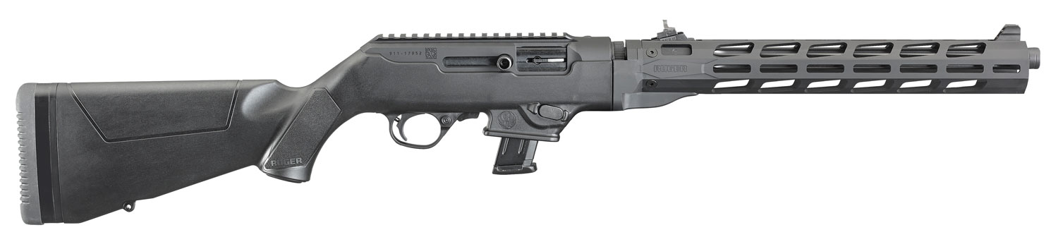 (image for) Ruger 19116 PC Carbine 9mm 16.12" 10+1 Black Hard Coat Anodized