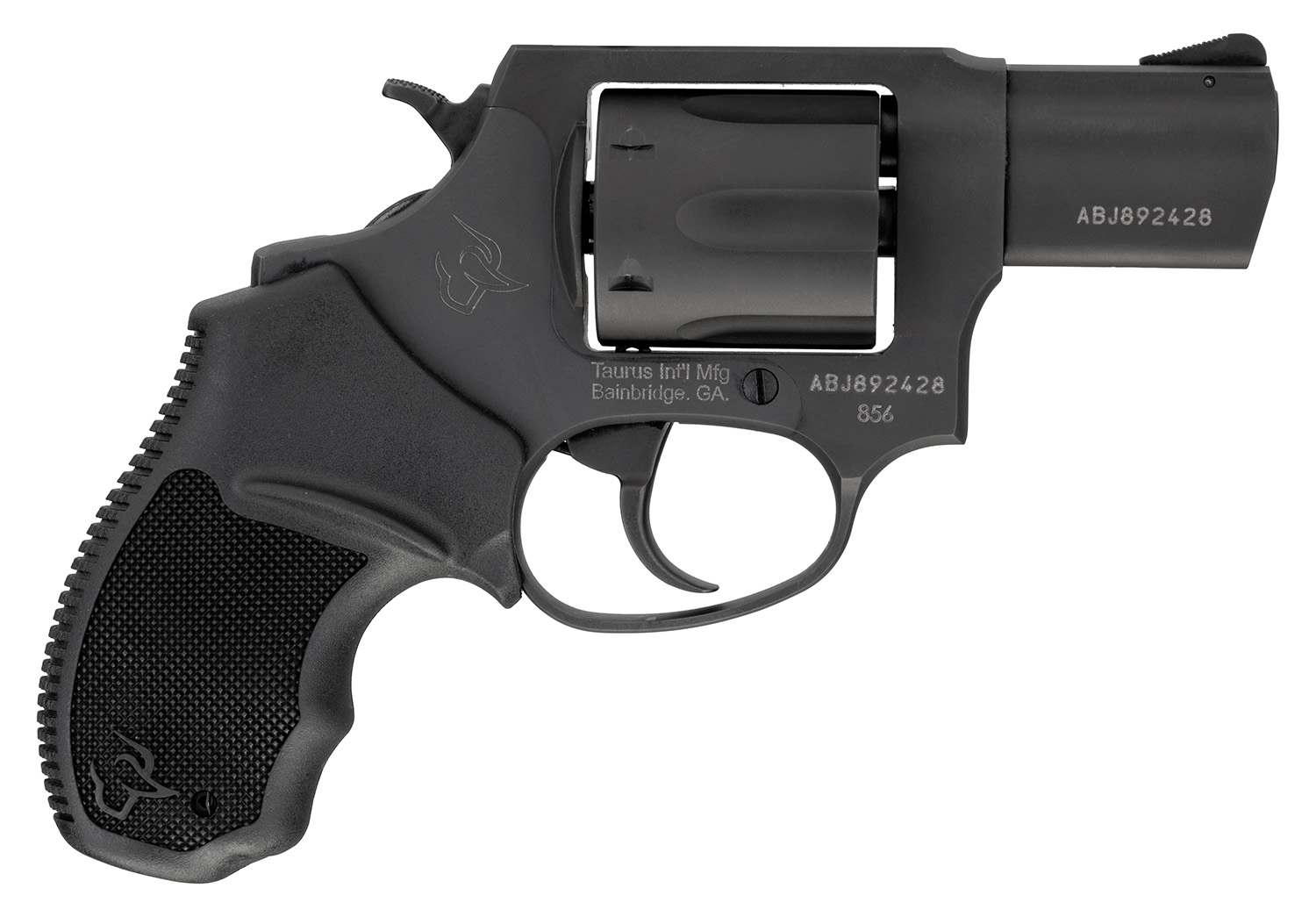 (image for) Taurus 2-85621 856 .38 6rd 2" Matte Black Oxide Steel - Click Image to Close