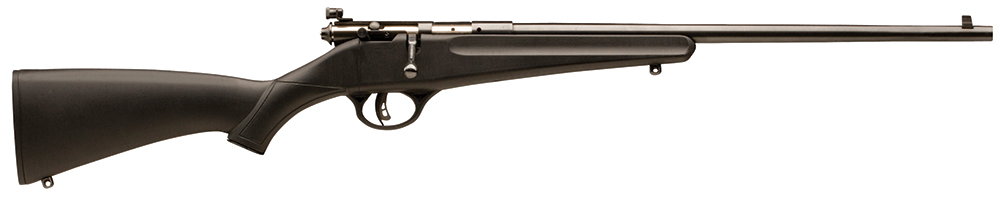(image for) Savage Arms 13775 Rascal Youth 22 LR 1rd 16.13" Matte Black Sporter Barrel, Matte Black Carbon Steel Receiver, Black Fixed Synthetic Stock, Right Hand