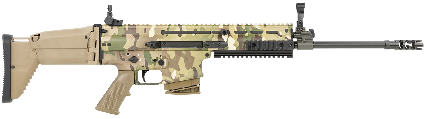 (image for) FN 38101310 SCAR 17s NRCH 7.62x51mm 16.25" 10+1, MultiCam/FDE