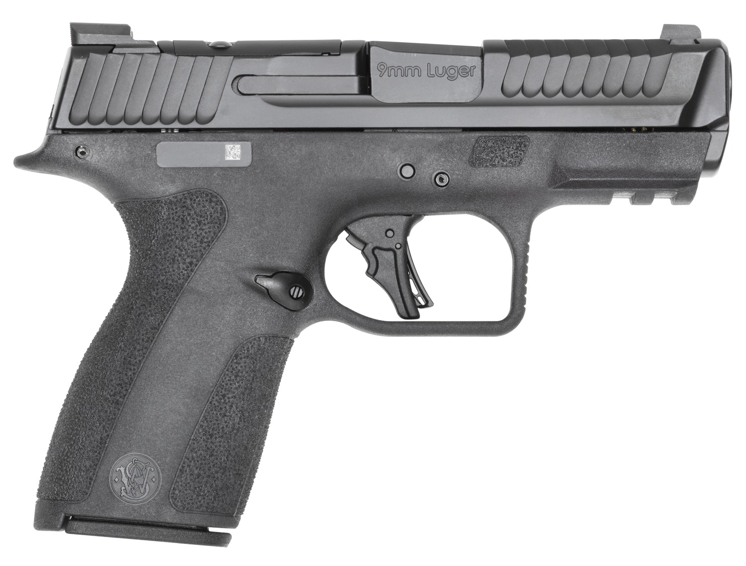 (image for) Smith & Wesson 14459 M&P Shield X *CA Sub-Compact 9mm 10+1 3.6" Black Armornite Barrel & OR/Serrated Slide, Holosun K/RMSc Footprint