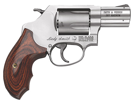 (image for) S&W 162414 M60 Ladysmith 357 Mag 2.12" 5rd Wood Grip Matte