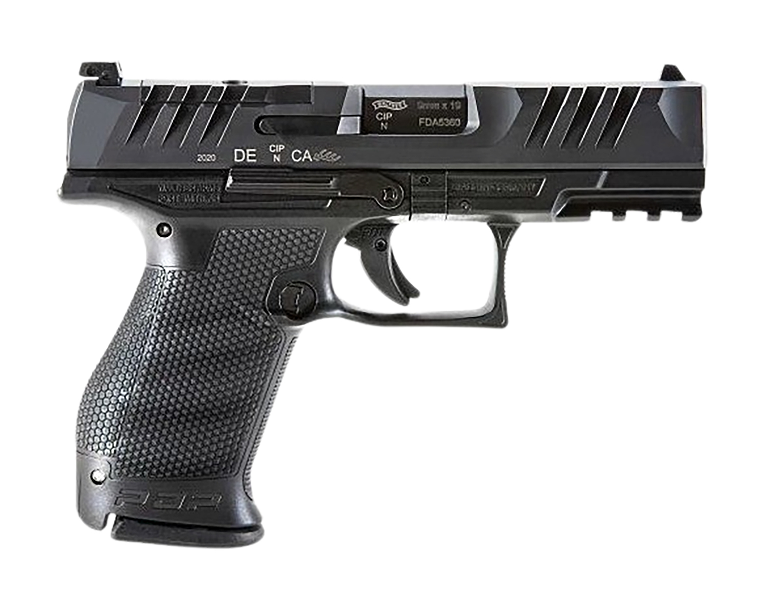 (image for) Walther Arms 2891531 PDP *CA Compliant Compact Frame 9mm Luger 10+1 4"