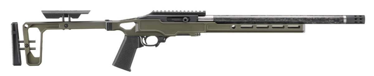 (image for) Ruger RUK1022CBNCSGB4 10/22 Comp 22LR CRB/OD GRN 16" 31232 | Lipseys Custom Shop / Chassis 22 LR