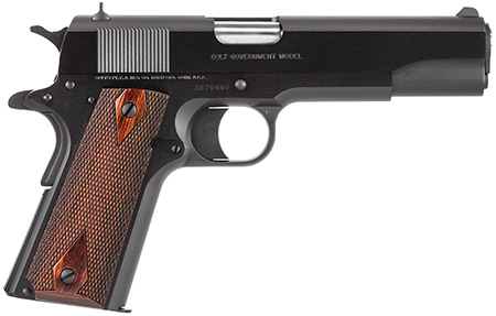(image for) Colt O1991 1991 Series Government 45 ACP 5" 7+1 Rosewood Grip