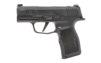 (image for) Sig Sauer, P365X, 365X-9-BXR3P, Sub-Compact, Polymer Frame Pistol, Subcompact, 9MM, 3.1" Barrel, Matte Finish, Black, X-Ray 3 Night Sights, Optic Ready, 12 Rounds, 2 Magazines