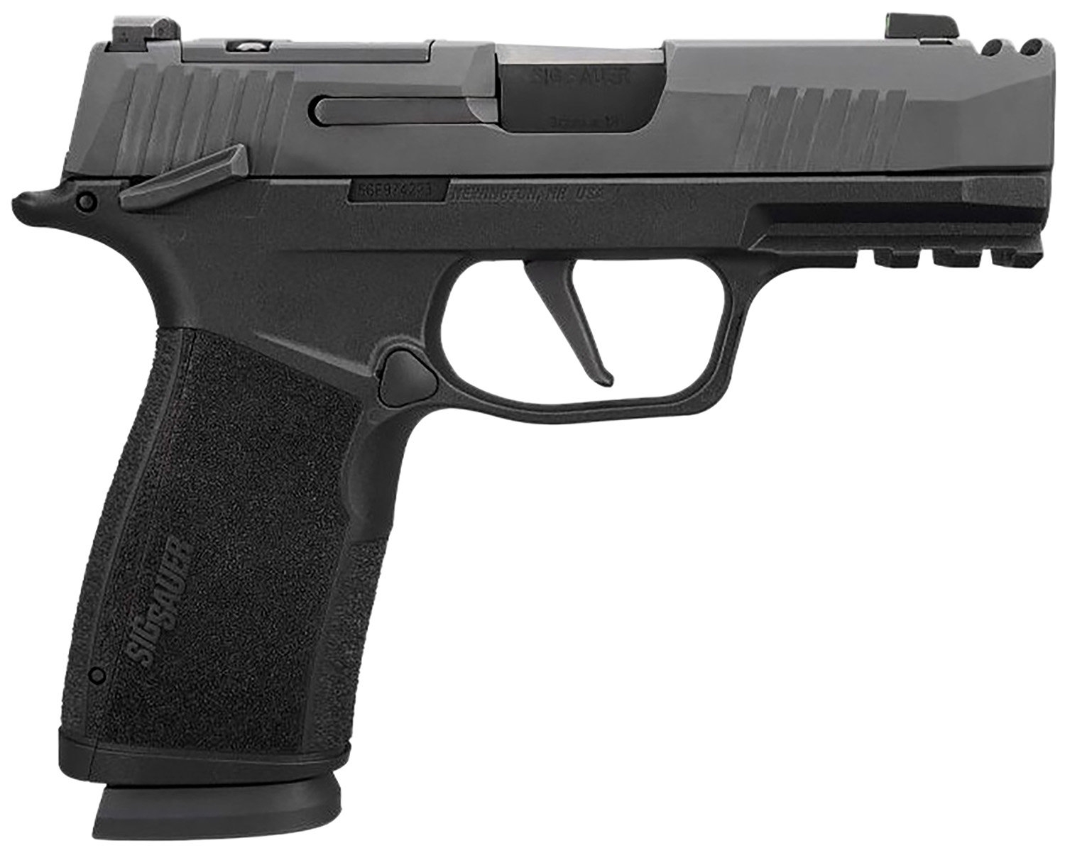 (image for) Sig Sauer 365XCA9COMPMSCA P365 XMacro *CA Compliant Compact Frame 9mm Luger 10+1 3.10" Black Black Nitron Optic Ready/Serrated Stainless Steel Slide Stainless Steel Black Polymer Grip - Click Image to Close