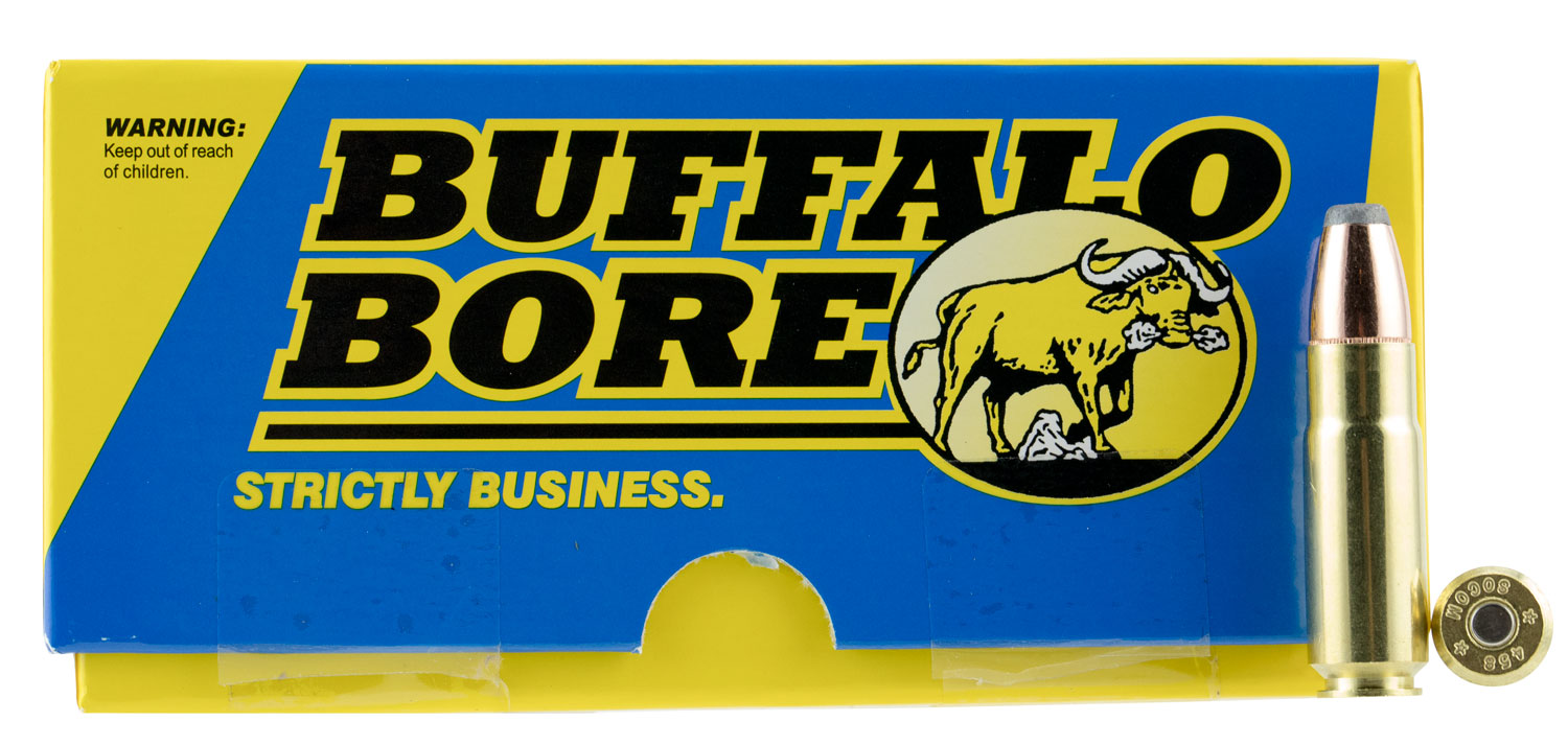 (image for) Buffalo Bore Ammunition 47C/20 458 SOCOM 350 GR 20 Rounds