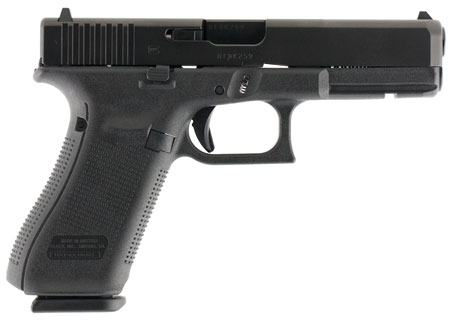 (image for) Glock PA1750203 G17 Gen5 Double 9mm Luger 4.49" 17+1 FS Black - Click Image to Close