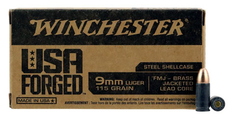 (image for) Winchester Ammo WIN9SV USA 9mm Luger 115 GR FMJ - 1000 Rounds - Click Image to Close