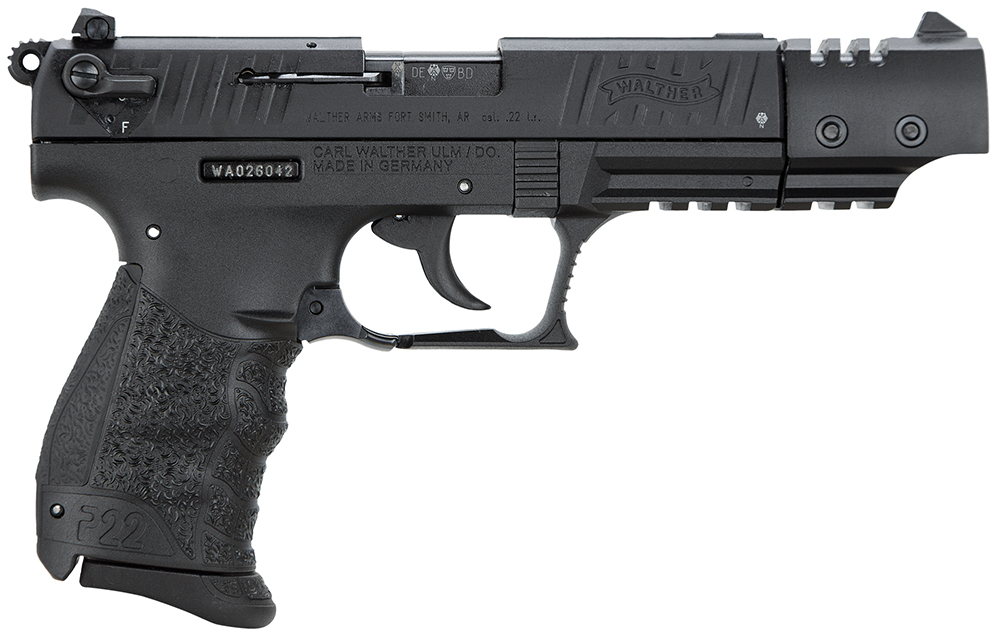 Walther Arms 5120334 P22 Target 22 LR 5" Barrel, 10+1 Capacity