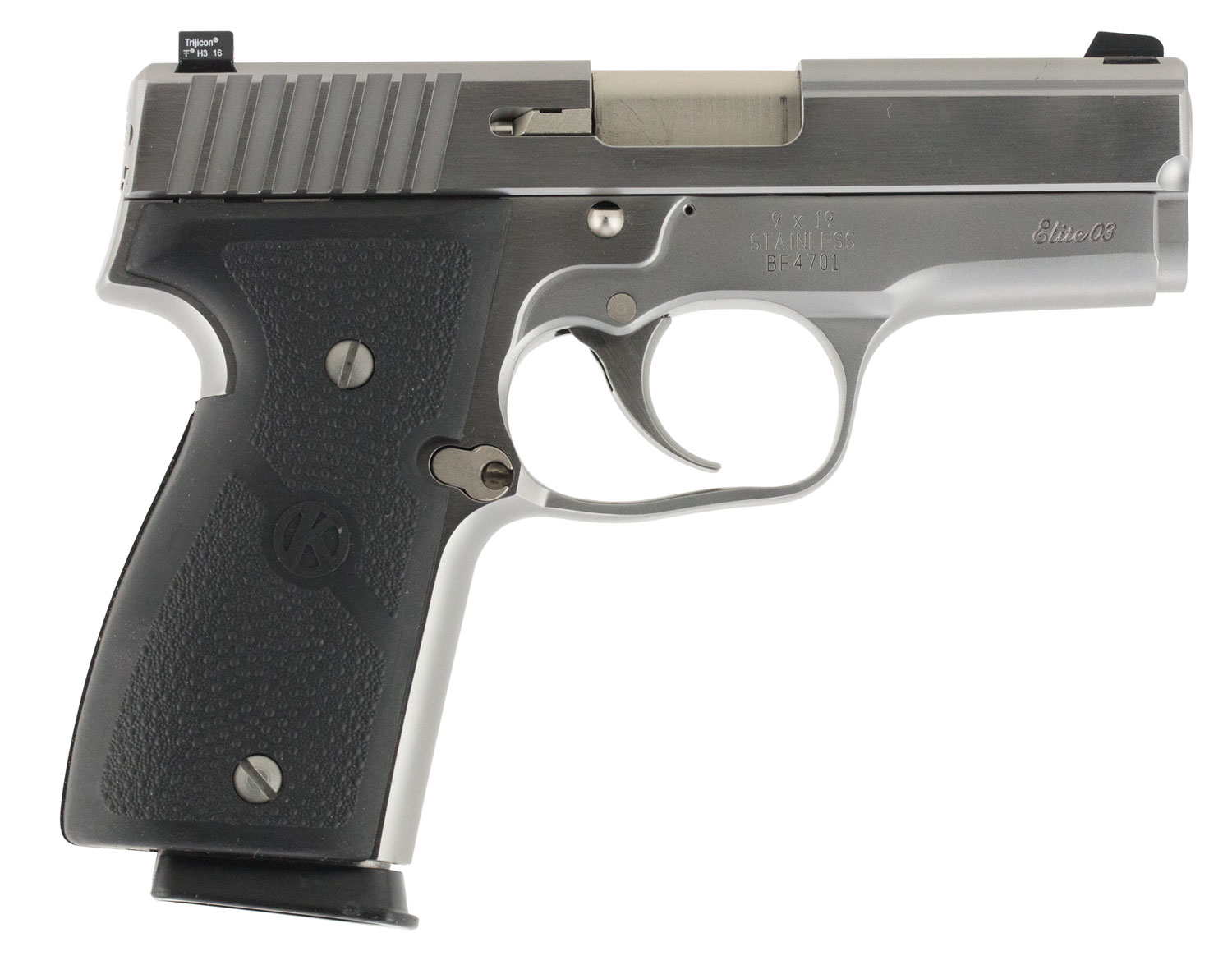(image for) Kahr Arms K9098NA K9 Elite 9mm 3.50" 7+1 - Click Image to Close