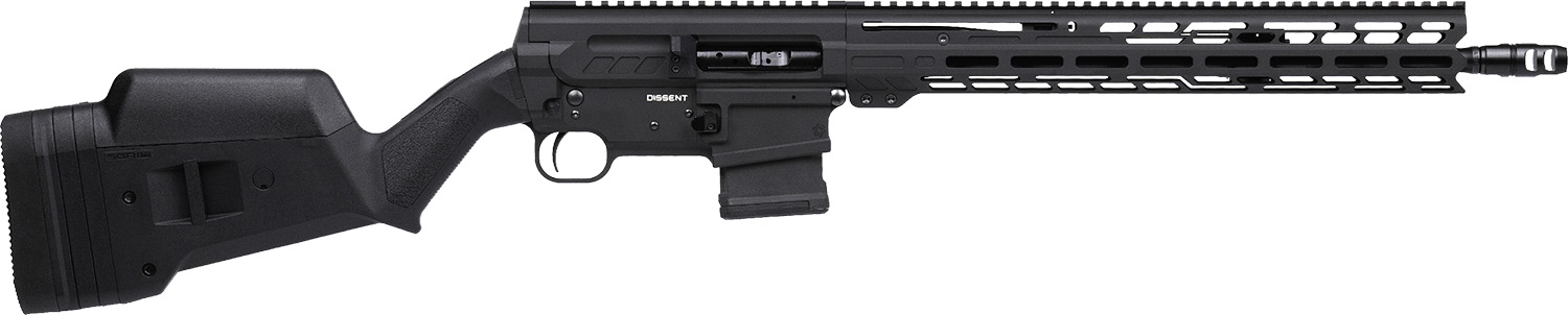 (image for) CMMG 55A520BAB Dissent BR4 *CA 223/5.56 10+1 16.1" Black Nitride Threaded Barrel, Black Cerakote Aluminum Rail Receiver, M-LOK Handguard, Magpul SGA Stock