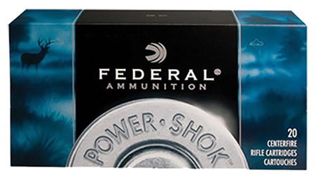 (image for) Federal 308A Power-Shok 308 Winchester/7.62 NATO Soft Point 150g