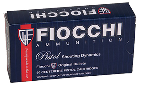 (image for) Fiocchi 9APBHP Pistol Shooting Dynamics 9mm 124 GR JHP 50Bx/20cs