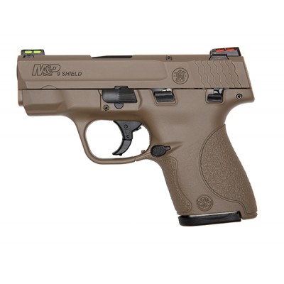 (image for) Smith & Wesson M&P 9 Shield (FDE) 13286 - Hi Viz Sights