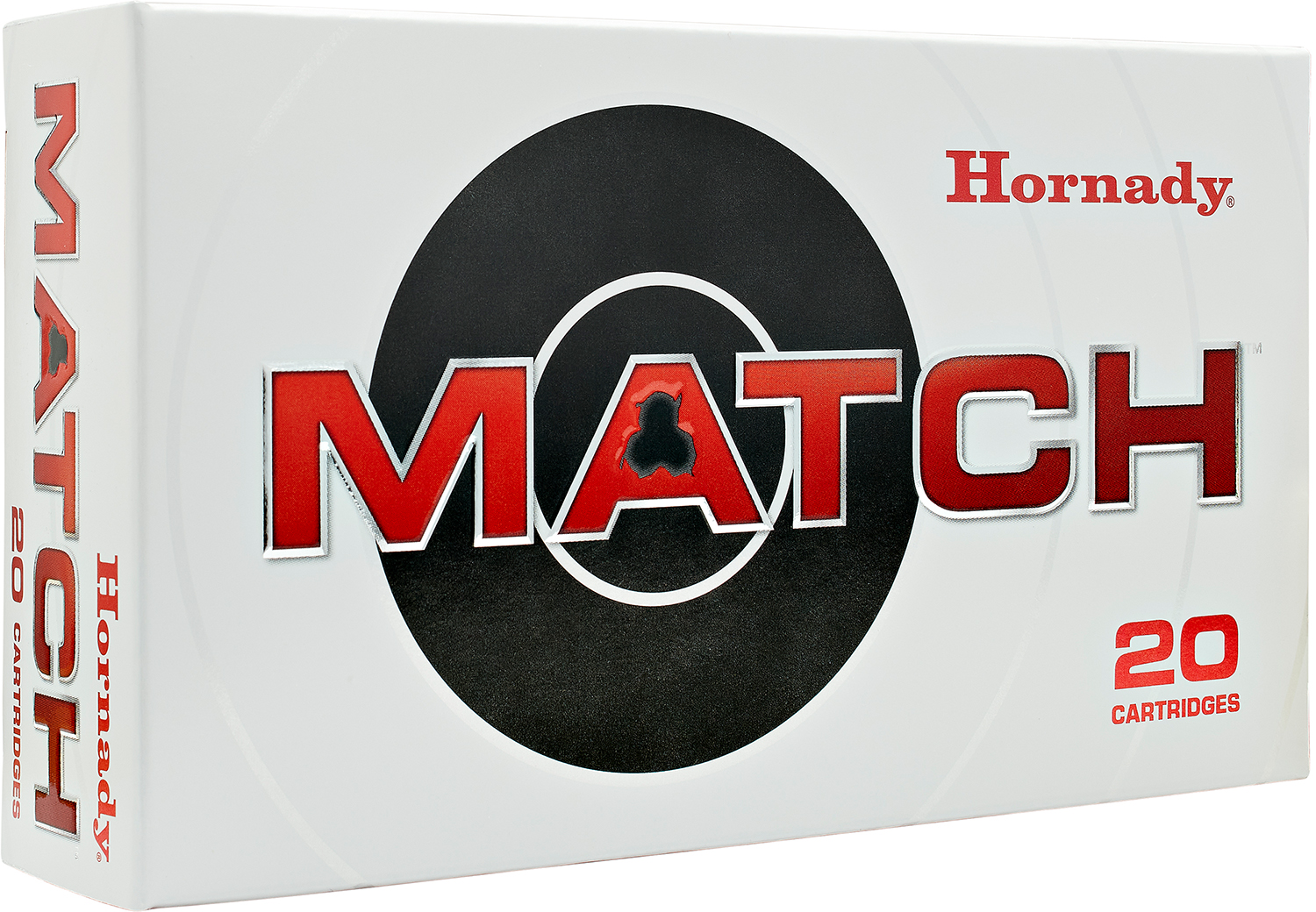 (image for) Hornady 8026 Match 223Rem 75gr Boat Tail Hollow Point - 200 Rounds