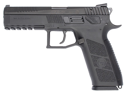 (image for) CZ 91620 P-09 Full Size DA/SA 9mm 19+1 Blk 4.53"