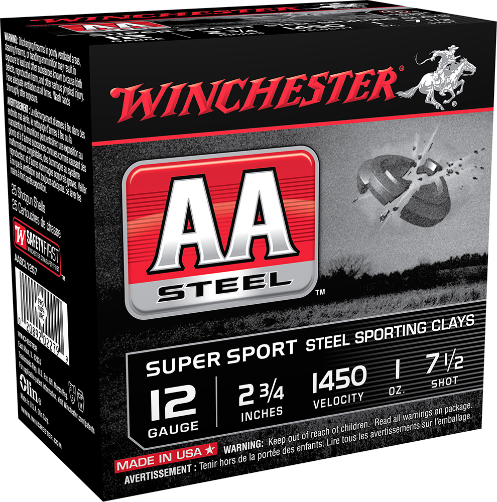 (image for) Winchester Ammo AASCL12S7 AA Steel 12Ga 2.75" - 250 Shells