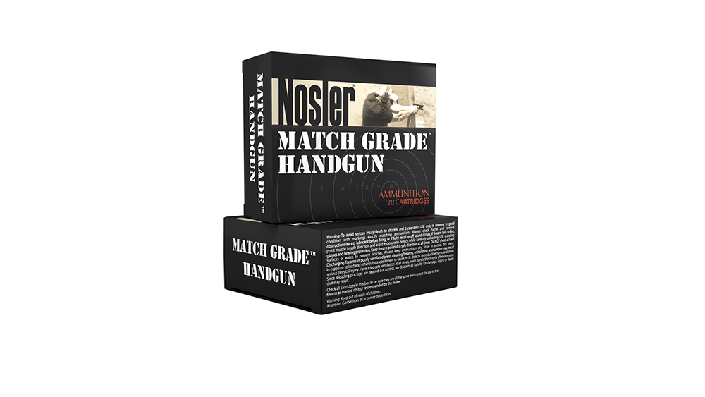 (image for) Nosler 51279 Match Grade 40 S&W 180 GR JHP - 20 Rounds