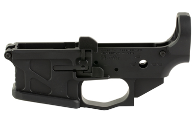 (image for) American Defense Mfg AD-UICLS-BLK UIC BILLET, Semi-auto, Stripped Lower, 223/556, Anodized, Black, Incl Ambi Magazine Release and Bolt Catch