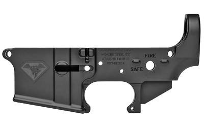 (image for) Doublestar Corp., DSCL101 Stripped Lower, STAR-15, Semi-automatic, 223 Remington/5.56 NATO, Anodized Finish, Black