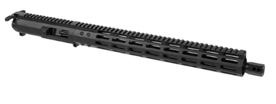 (image for) Foxtrot Mike Products Complete 9mm AR-15 Upper 16" - 15" M-LOK Rail - Muzzle Brake