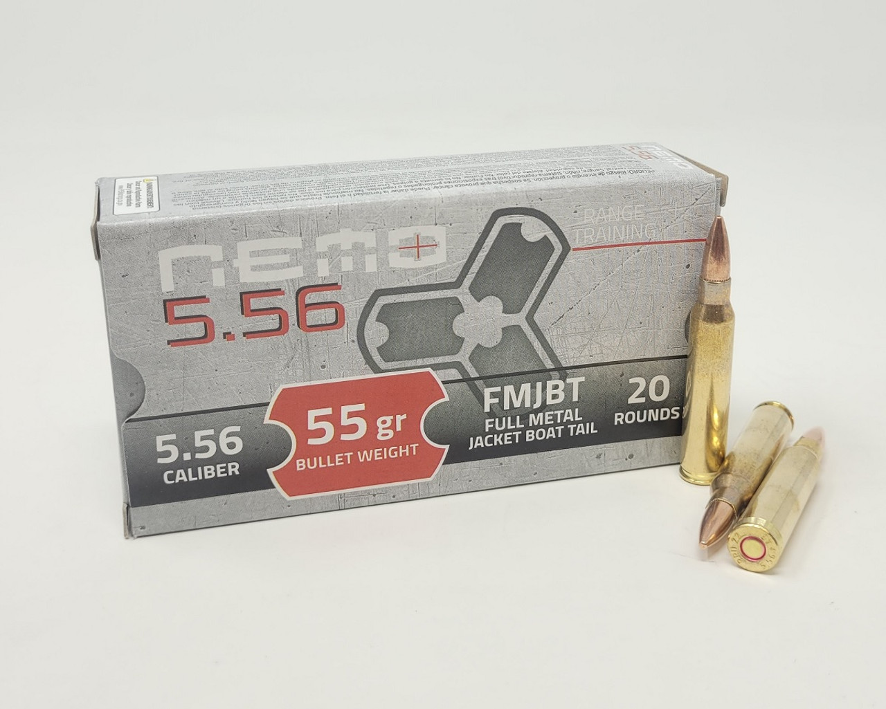 (image for) Nemo Arms 5.56x45mm Training NEM556 55 FMJBT - 100 Rounds - Click Image to Close