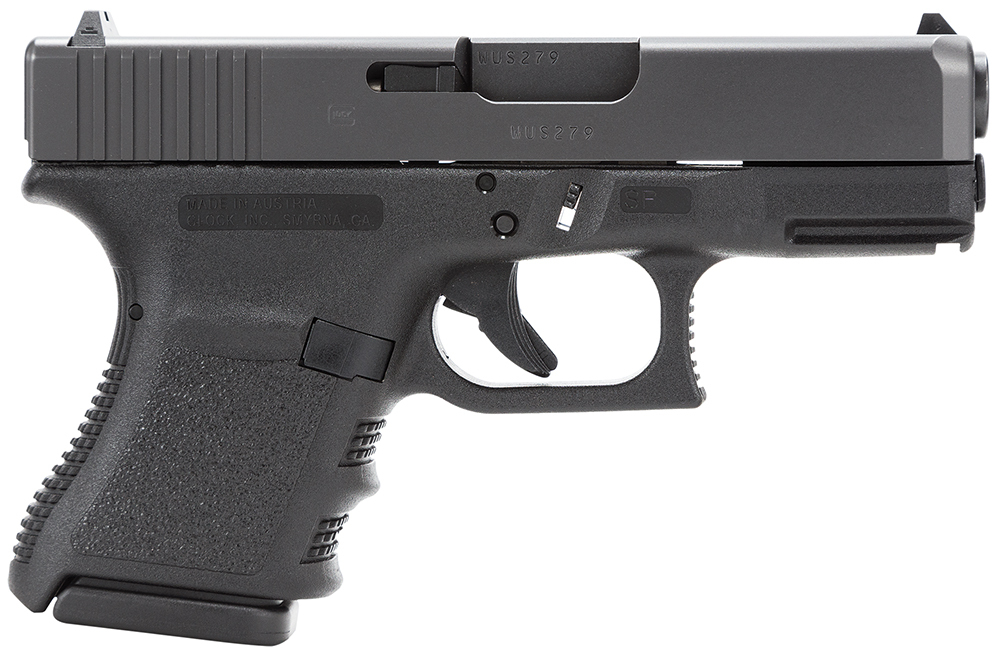 (image for) Glock PF2950201 G29SF Gen3 Sub-Compact 10mm 10+1 3.78" Polygonal Rifled Barrel, Matte Black Serrated Slide, Black Polymer Frame w/Picatinny Rail