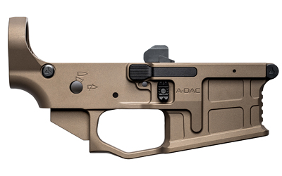 (image for) Radian Weapons, AX556, Stripped Billet Lower, Semi-Automatic, 556 NATO/223 Remington, Ambidextrous, Cerakote Finish, Brown, Includes Radian Talon Ambidextrous Safety, Hammer Pin - Click Image to Close