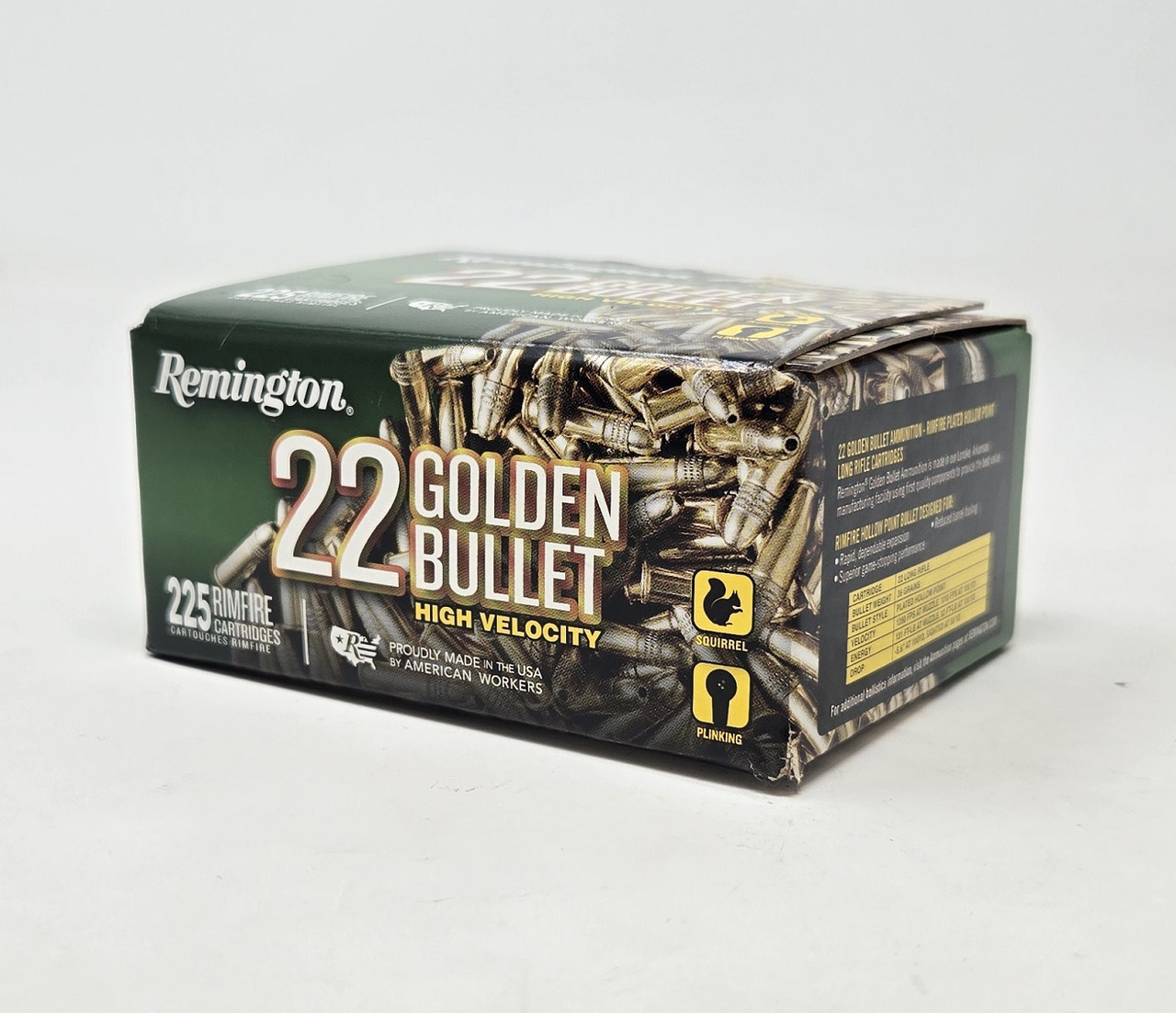 (image for) Remington R21229 22LR Golden Bullet Value Pack 36 gr HP - 2250 Rounds