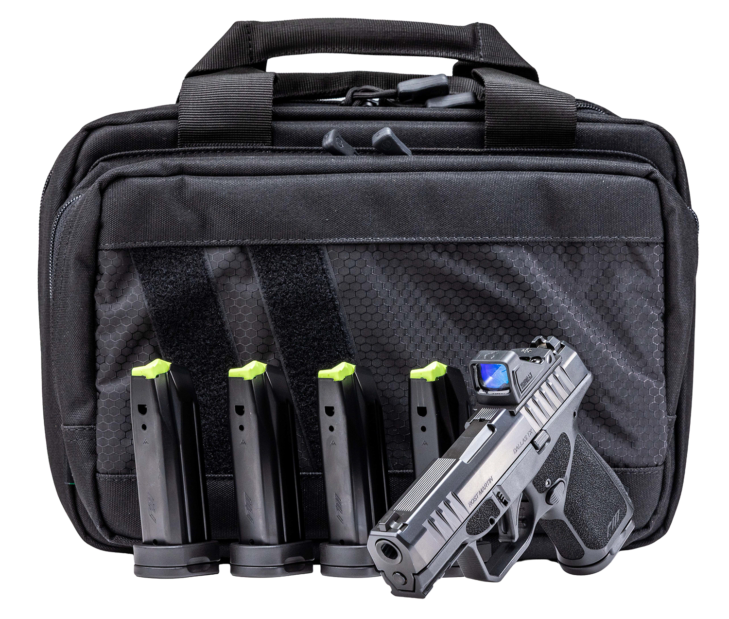 (image for) Rost Martin RM1SBLKOSP10CA RM1S Optics Pkg Sub-Compact 9mm 10+1 3.60", Viridian RFX-11 Green Dot, Ambi