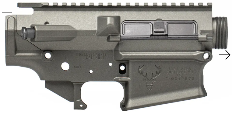 (image for) Stag Arms STAG301106 STAG-10 Assembled Upper/Lower Combo Right Handed - Tungsten - Blem - Limited