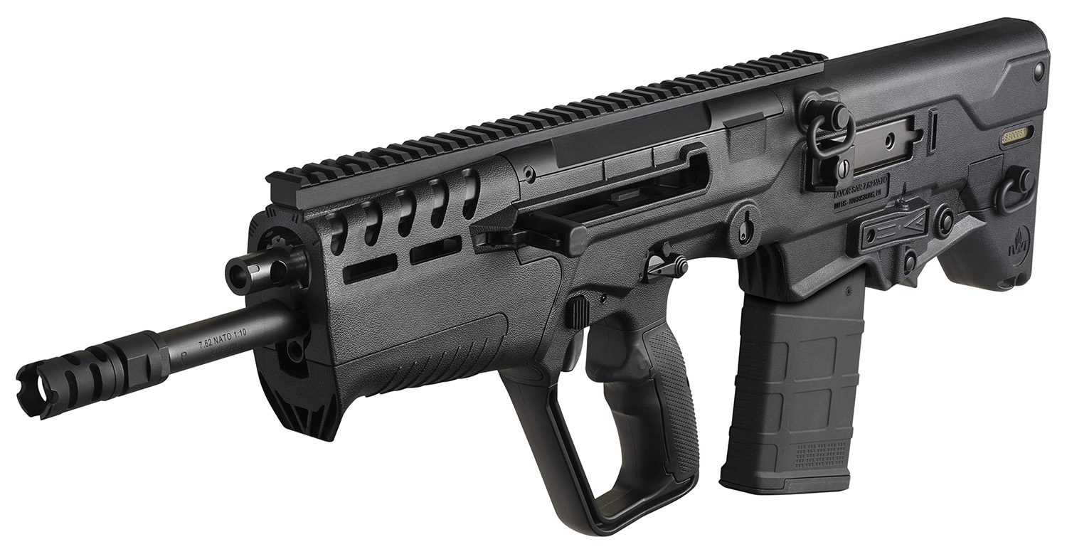 (image for) IWI US T7B1610 Tavor 7 7.62x51mm 16.5" Barrel, 10+1 Capacity, Black Metal Finish, Black Fixed Bullpup Stock & Black Polymer Grip Right Hand - Featureless - Click Image to Close