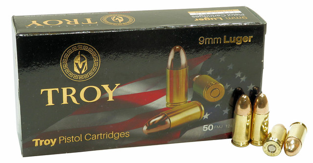 (image for) YTR 9mm Luger YTR9MMFMJ 124gr FMJ - 1000 Rounds - Click Image to Close