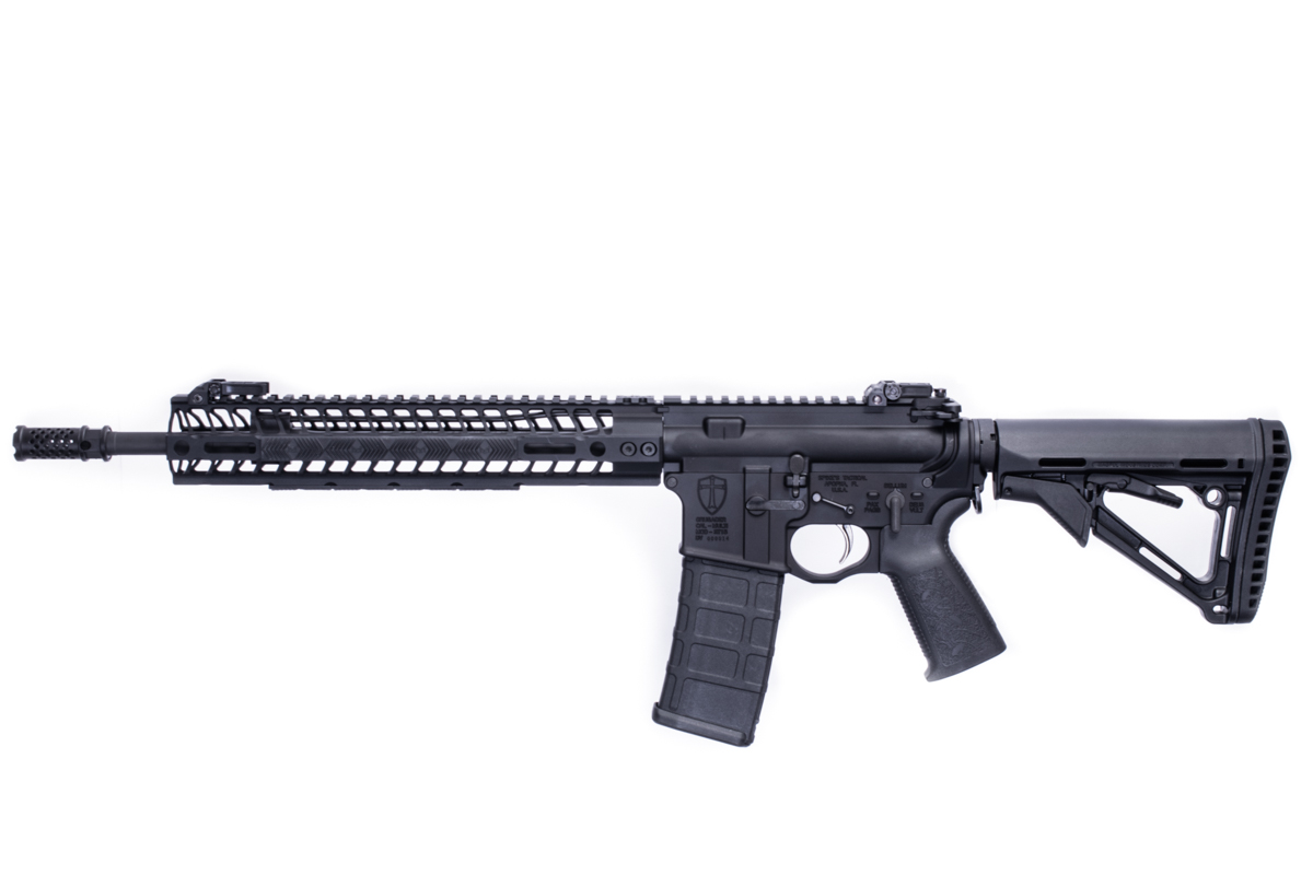 (image for) Spikes Tactical Crusader w/12" M-LOK & Dynacomp 2 - Click Image to Close