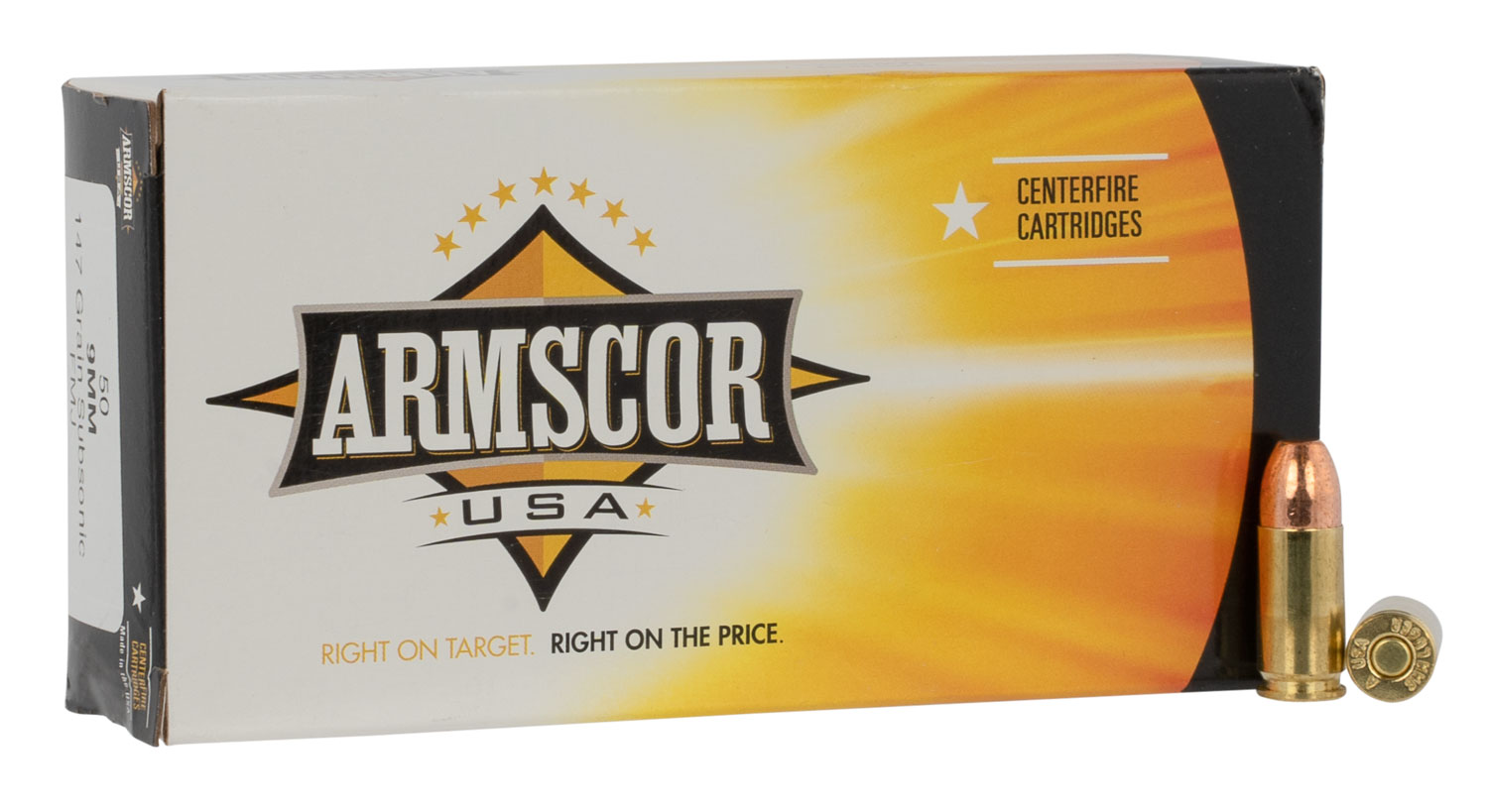 (image for) Armscor FAC95 USA 9mm Luger 147 gr FMJ - 1000 Rounds