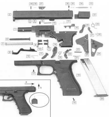 (image for) Glock 17 Gen3 - 10 Round Factory Mags - Click Image to Close