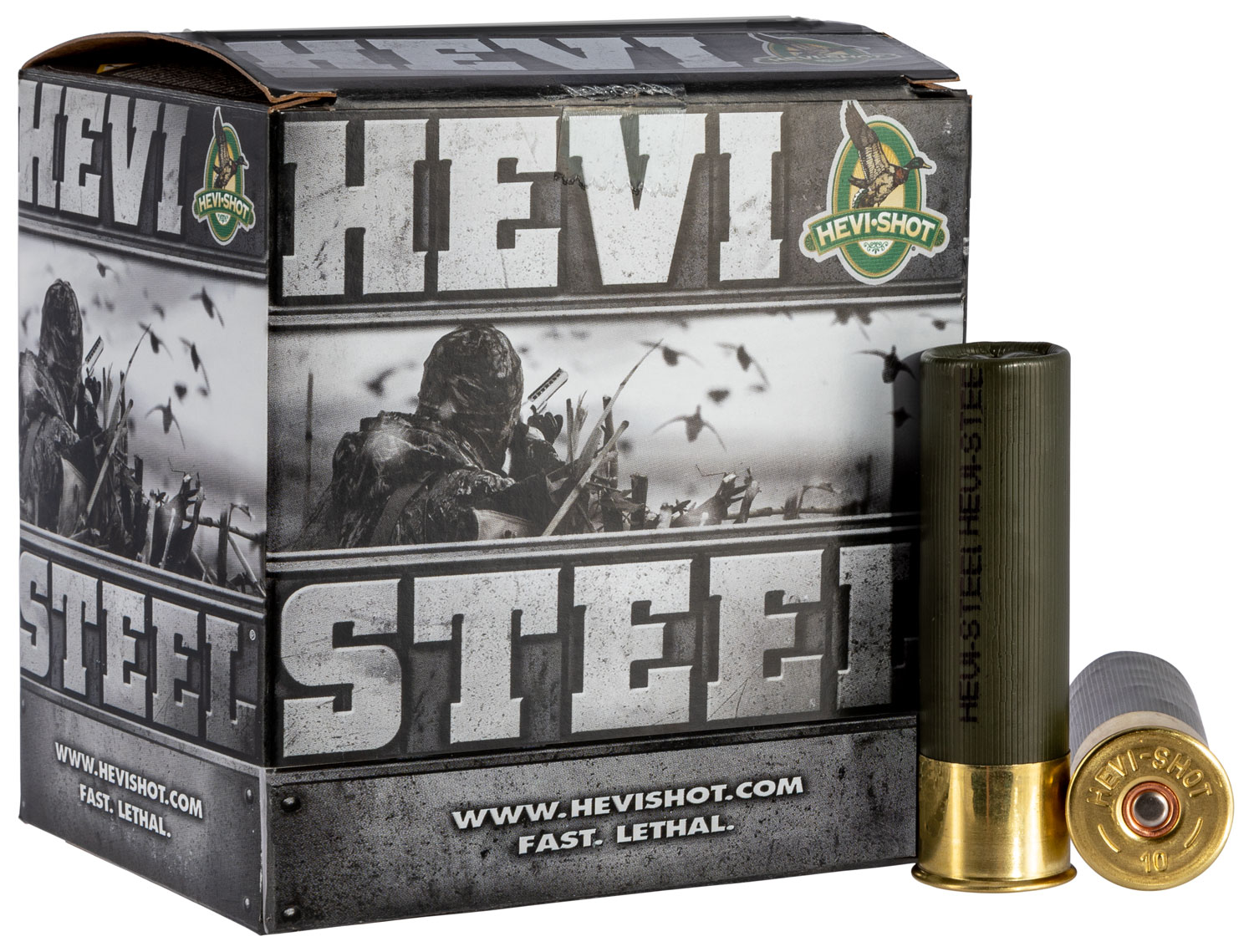 HEVI-Shot HS61222 Steel 12ga 2.75" 1 1/8 oz #2 - 25 Shells