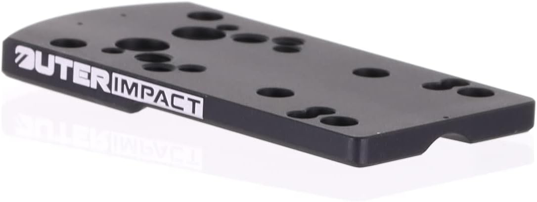 (image for) OuterImpact Red Dot Adapter Mount Compatible with Smith & Wesson SD9VE and SD40VE