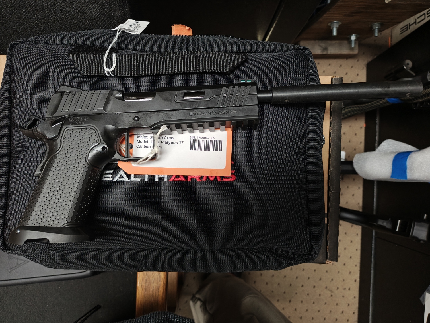 (image for) Stealth Arms Platypus Single Shot .25 ACP - Government Size