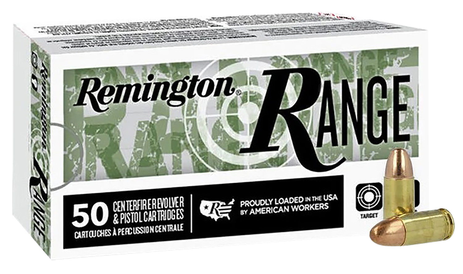 (image for) Remington Ammunition R27780 Range 9mm Luger 124 gr FMJ - 1000 Rounds