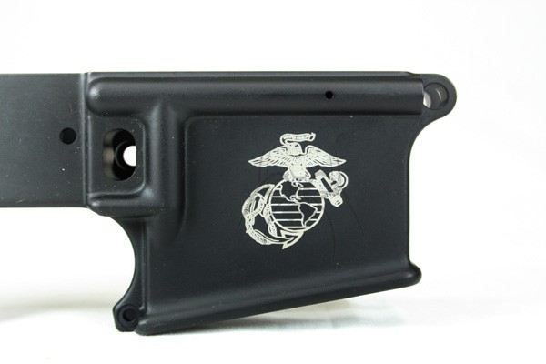 (image for) Spikes Tactical ST-15 Stripped Rifle Lower Bullet Pictogram - Click Image to Close