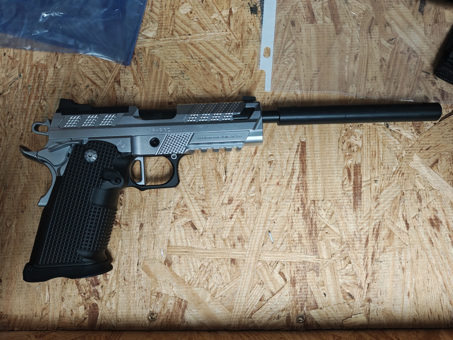(image for) Fusion Firearms - XP PRO v2 - CHROME - Single Shot 25ACP. *CA LEGAL